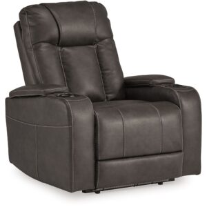 Feazada - Shadow - Power Rocker Recliner With Adj Headrest