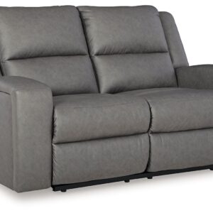 Brixworth - Slate - Reclining Loveseat