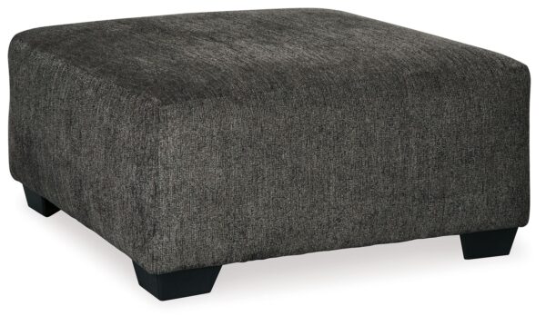 Ballinasloe - Smoke - Oversized Accent Ottoman