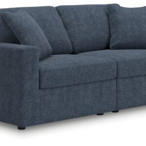 Modmax - Ink - 2-Piece Sectional Loveseat - Fabric