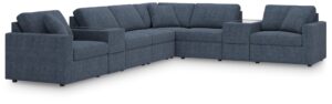 Modmax - Ink - 8-Piece Sectional With 2 Storage Consoles, With Laf Corner Chair And Raf Corner Chair