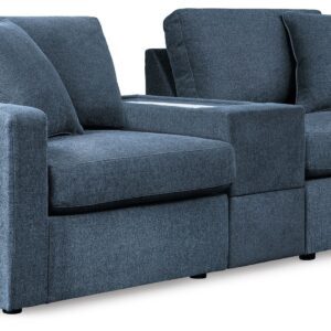 Modmax - Ink - 3-Piece Sectional Sofa With Storage Console - Fabric
