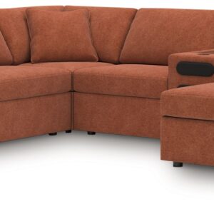 Modmax - Spice - 6-Piece Sectional With Audio System And Raf Corner Chaise
