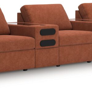 Modmax - Spice - 5-Piece Sectional With Audio System And With Storage Console