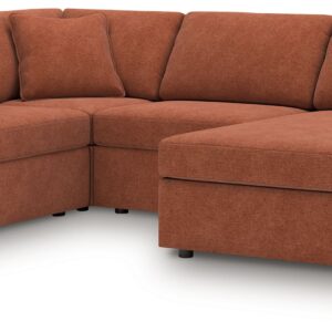 Modmax - Spice - 4-Piece Sectional With Raf Corner Chaise, With Laf Corner Chair