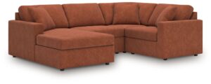 Modmax - Spice - 4-Piece Sectional With Laf Corner Chaise, With Raf Corner Chair