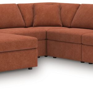Modmax - Spice - 5-Piece Sectional With Laf Corner Chaise, Wih Raf Corner Chair