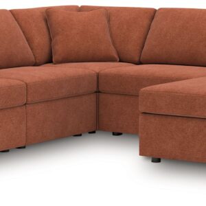 Modmax - Spice - 5-Piece Sectional With Raf Corner Chaise, Wih Laf Corner Chair