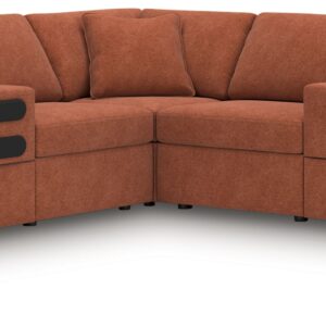 Modmax - Spice - 7-Piece Balanced Sectional With Audio And Storage Consoles
