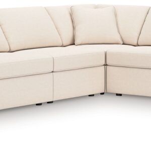 Modmax - Oyster - 6-Piece Sectional With Laf Corner Chair And Raf Corner Chair