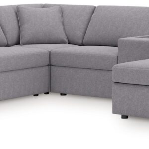 Modmax - Granite - 6-Piece Sectional With Raf Corner Chaise, LAF Corner Chair And Storage Console