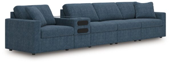 Modmax - Ink - 5-Piece Sectional With Audio Console