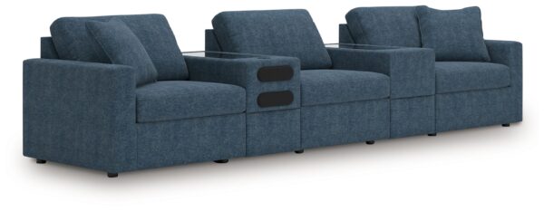 Modmax - Ink - 5-Piece Sectional With Audio System And With Storage Console