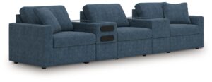 Modmax - Ink - 5-Piece Sectional With Audio System And With Storage Console