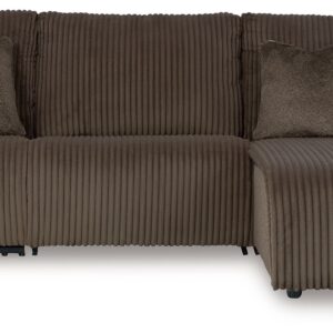Top Tier - Chocolate - 3-Piece Reclining Sectional Sofa With Raf Chaise