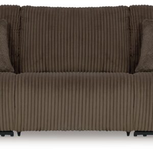 Top Tier - Chocolate - 3-Piece Reclining Sectional Sofa