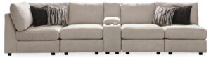 Kellway - Bisque - 5-Piece Sectional