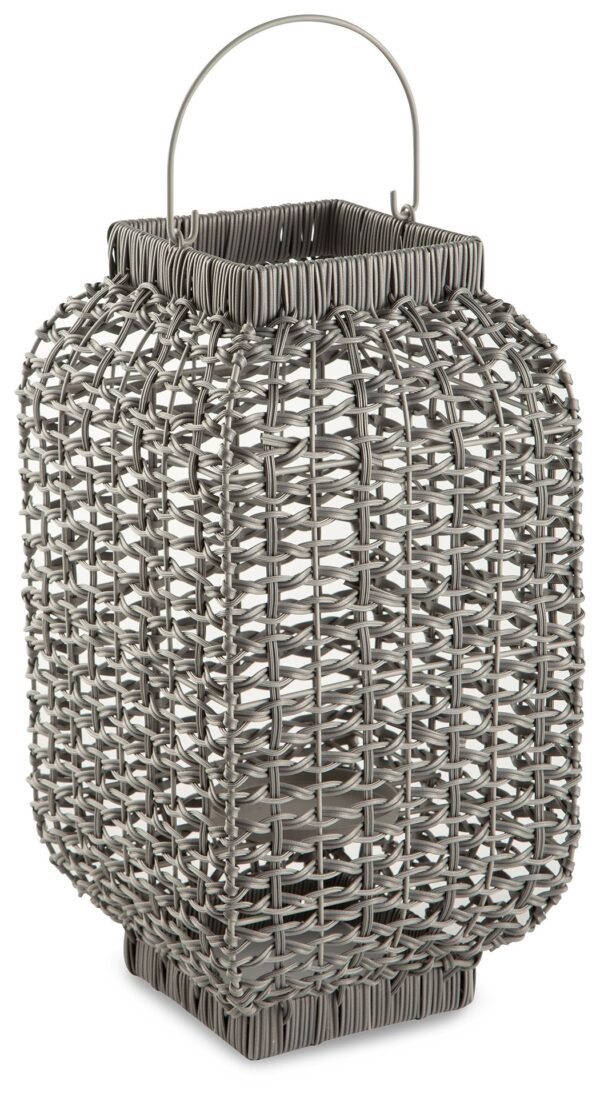 Evonne - Antique Gray - Lantern - Medium