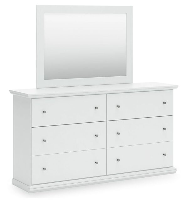 Bostwick Shoals - White - Dresser and Mirror