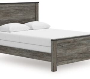 Frandern - Black / Gray - Twin Panel Bed