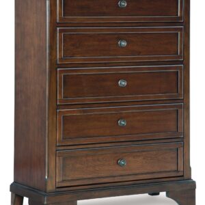 Trellington - Brown - Five Drawer Chest