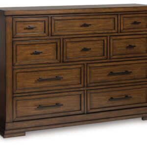 Taffenbrook - Medium Brown - Dresser