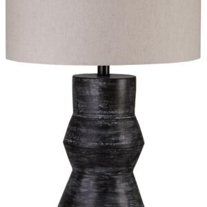 Kerbert - Distressed Black - Terracotta Table Lamp