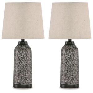Lanson - Antique Bronze Finish - Metal Table Lamp (Set of 2)