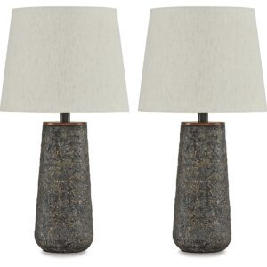 Chaston - Antique Bronze Finish - Metal Table Lamp (Set of 2)