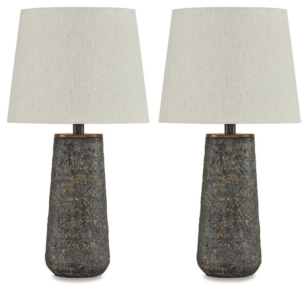 Chaston - Antique Bronze Finish - Metal Table Lamp (Set of 2)