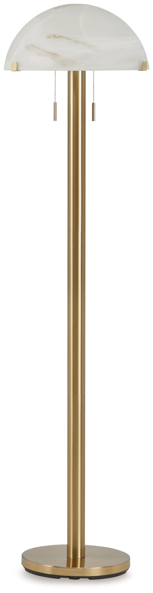 Tobbinsen - Brass Finish - Metal Floor Lamp