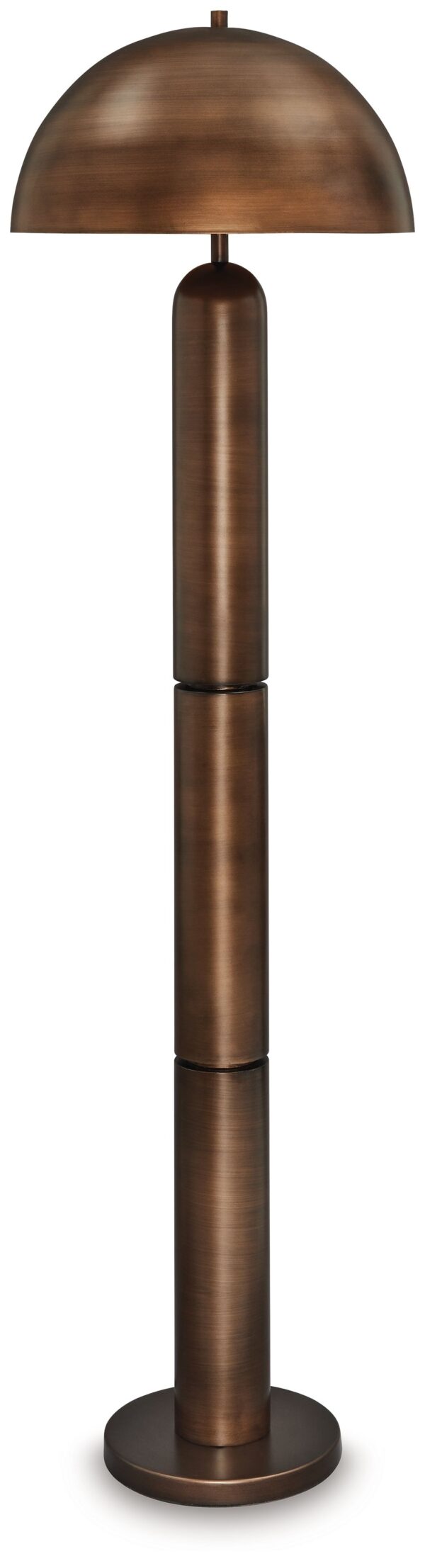 Wendfield - Antique Copper Finish - Metal Floor Lamp