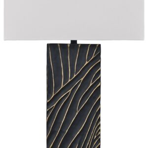 Bartlen - Black / Gold Finish - Poly Table Lamp