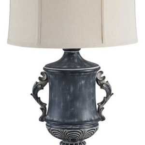 Morvanford - Antique Black - Poly Table Lamp