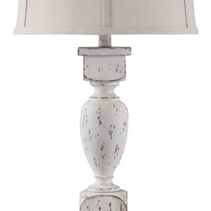 Madsbrook - Antique White - Poly Table Lamp