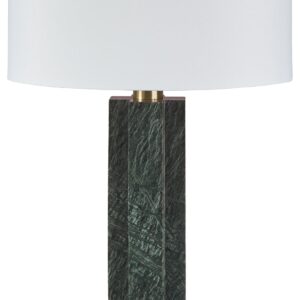 Keegan - Green - Marble Table Lamp
