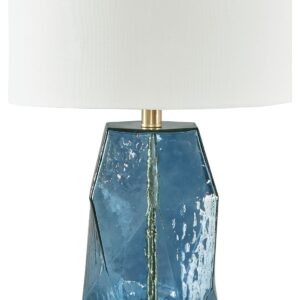 Tallow - Blue - Glass Table Lamp