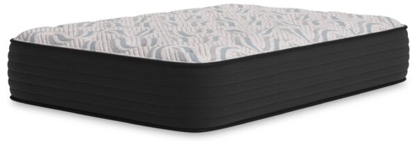 Elite Springs Plush - Gray / Blue - Full Mattress