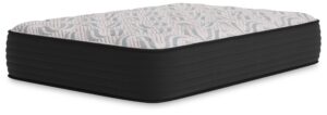 Elite Springs Plush - Gray / Blue - Full Mattress