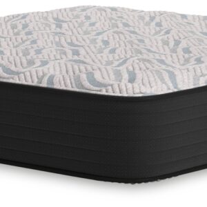 Elite Springs Plush - Gray / Blue - King Mattress
