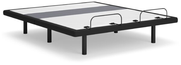 Best Base With Lumbar And Audio - Charcoal Gray - King Adjustable Base