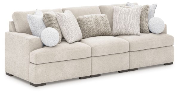 Cuddle Plush - Arctic - 3-Piece Sectional