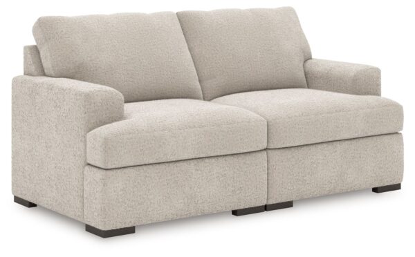 Cuddle Plush - Arctic - 2-Piece Sectional