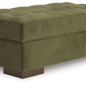 Caspian-Town - Olive - Oversized Accent Ottoman
