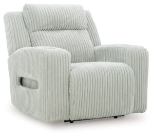 Forest Lake - Alloy - Power Recliner With Adj Headrest