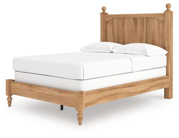 Aleaport - Warm Brown - Full Panel Bed