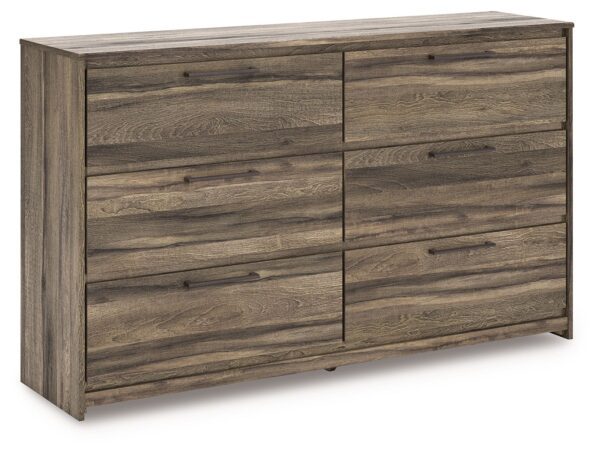 Elbrim - Brown - Six Drawer Dresser