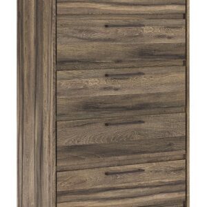 Elbrim - Brown - Five Drawer Chest