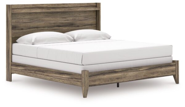 Elbrim - Brown - King Panel Bed
