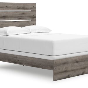 Graystorm - Brown Gray - Full Panel Bed